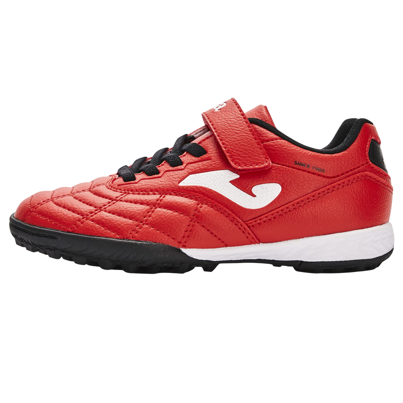 JOMA Soccer Shoes for Children, TF Turf Cleats for Boys And Girls, Youth Elementary School Students' Classic Replica Football Training Shoes, Red, Size 32