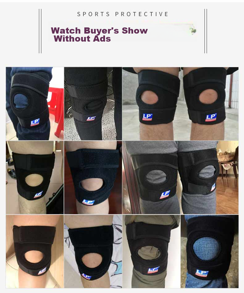 LP 782CN Sports Knee Brace with Breathable Four-Spring Support for Knee Joint Protection, Running, Basketball, Hiking, Patella Stabilizatio 13