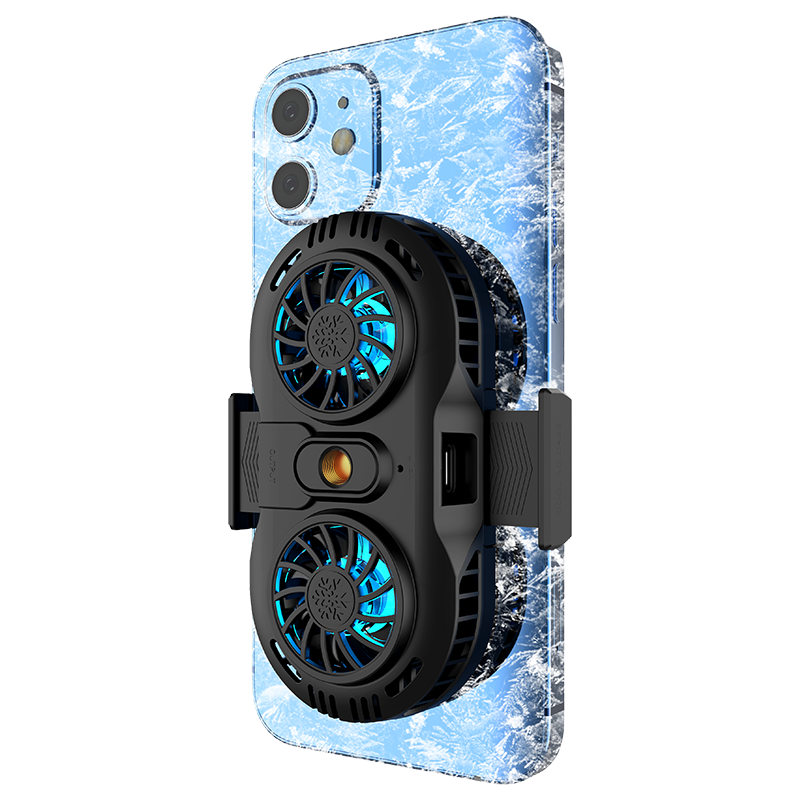 Maitai Live Streaming Dedicated Stand, Phone Cooler, Semiconductor Cooling Device, Fan for Desktop Gaming, Macro Ultra-Low Noise Water Cooling, Suitable for Apple, Black Shark, Feizhi, Red Magic AI