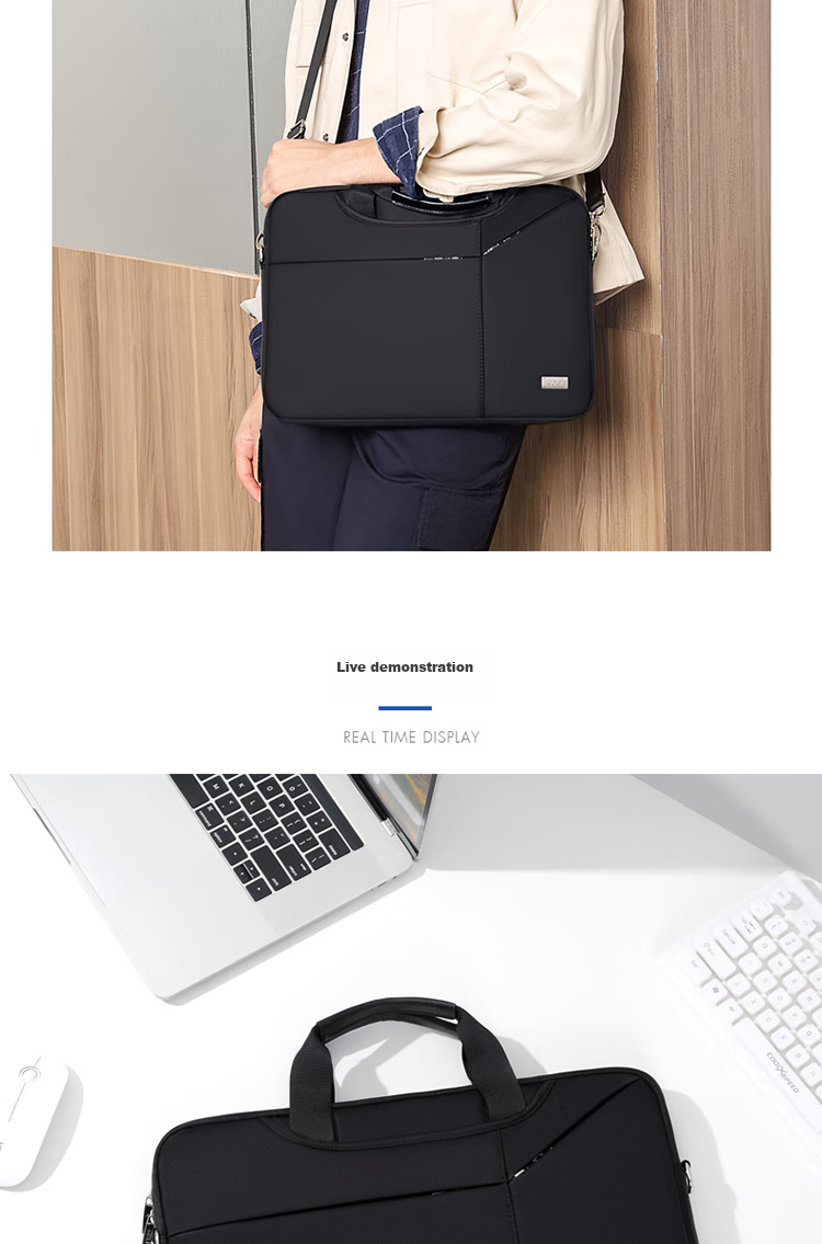GOLF Laptop Bag 14/15.6 Inch Handheld Briefcase, Men's Shoulder Bag, Notebook Computer Bag, Business Bag 28