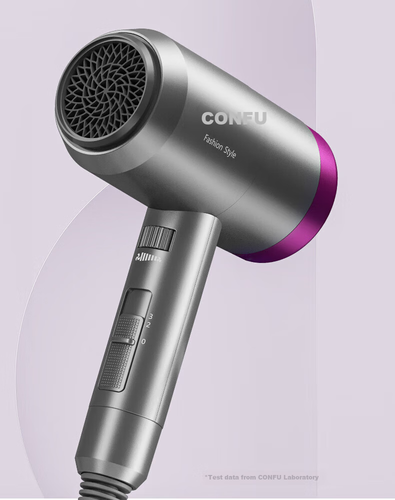 CONFU Hair Dryer for Home Use, Low Radiation, Sterilizing, Quick-Drying, High-Power, Strong Airflow, Negative Ion, Hair Protection, Non-Damaging to Hair, Electric Hair Dryer for Mothers And Babies, KF-3127 Birthday Gift 7