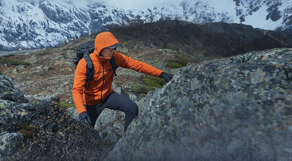KAILAS M8 IC-MAX Men's Softshell Jacket GTX 3L Windproof Water-Repellent Warm Breathable Hiking Coat 8