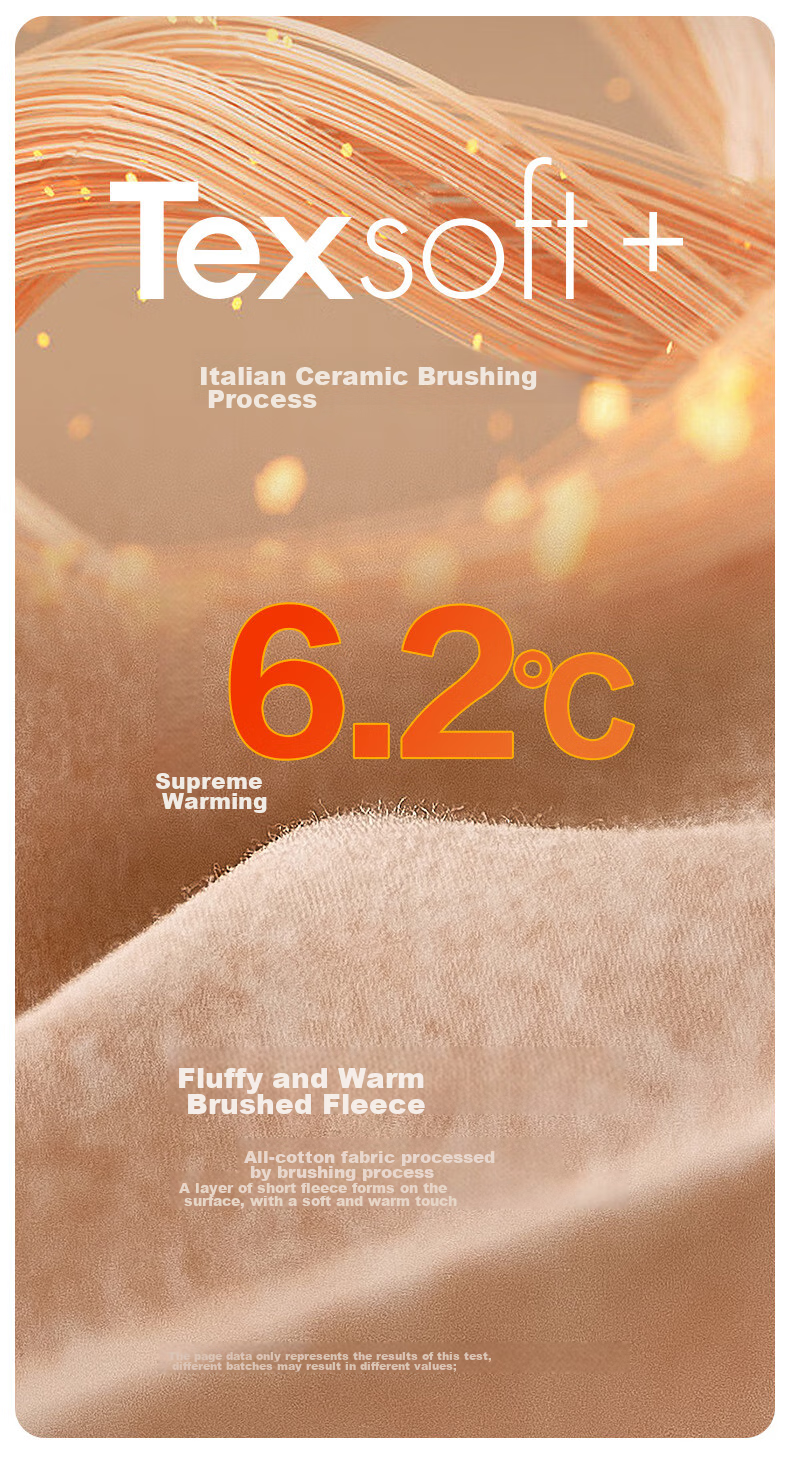 LUOLAI Home Textiles, Ultra-Soft U-Easy Set of 60 Pieces, Thickened Brushed Cotton Bedding Set for Winter, Includes Bed Sheet And Duvet Cover, Orange, 200*230 Cm 6