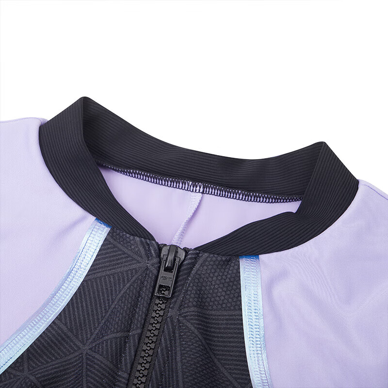 Speedo Electrical Matrix Black Label Hero 4.0 Sharkskin Racing Spa Resort One-Piece Swimsuit for Women Black/Pale Purple Size 40