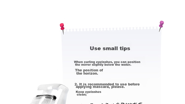 Meifuyu Portable Mini Eyelash Curler, Wide-Angle Long-Lasting Shaping Tool for Local Sunflower Lashes MF8781 16