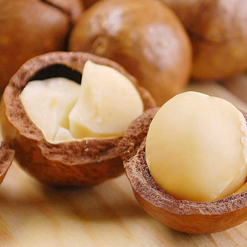 新边界 夏威夷果400g 奶油味坚果炒货休闲零食零食罐装干果特产