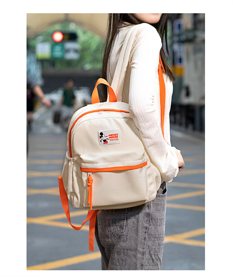 Disney Handbag, Women's Bag, Student Travel Backpack, Cute Mickey Mouse Backpack, Large Capacity Backpack, Lightweight Travel Backpack for Wome 20