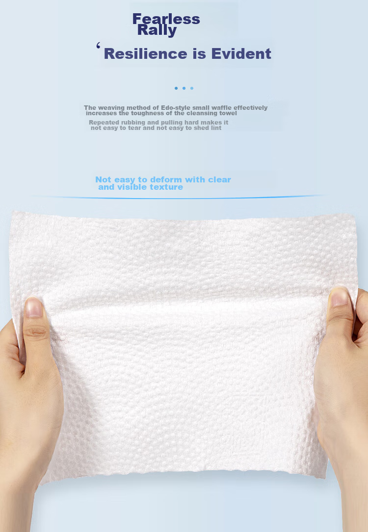 ITO Thickened Roll Disposable Face Towels Makeup Cotton Pads 250g*3 Rolls Wet And Dry Use Gift for Wome 14