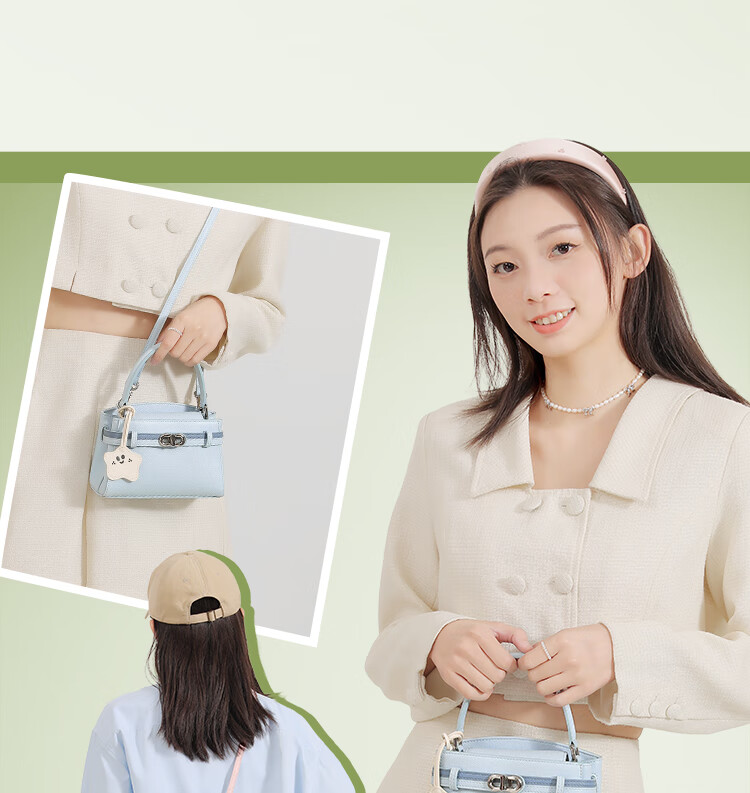 Toutou Women's Alligator Pattern Kelly Bag Birthday Gift Shoulder Crossbody Bag Travel Handbag for Girls, Girlfriend Or Wife 5