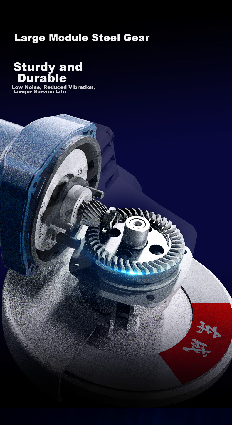 Dongcheng 1100W Angle Grinder S1M-FF Industrial Angle Polisher, Cutting Machine, Hand Grinder, Electric Tool 3