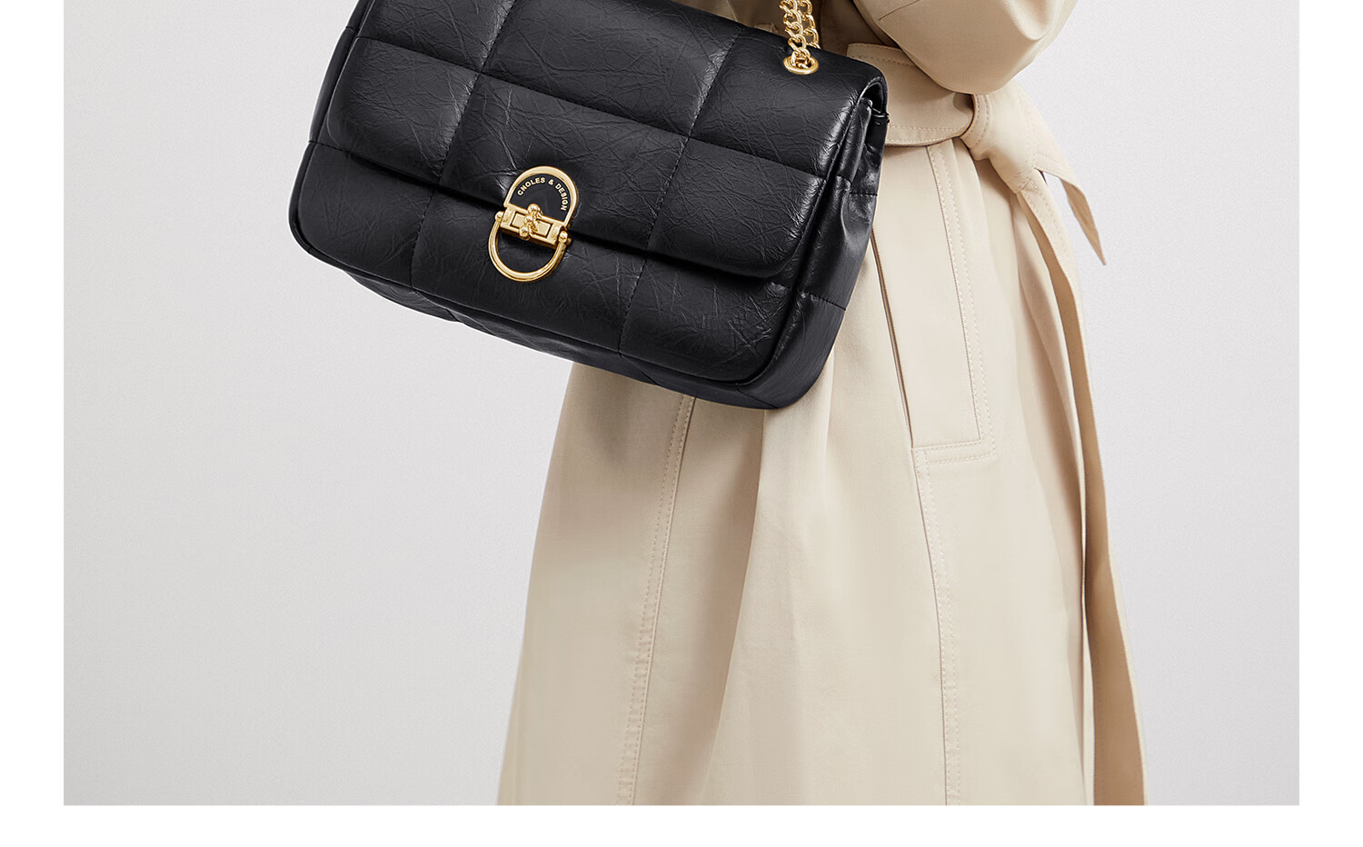 Cnoles Chain Bag for Women, Diamond Pattern Shoulder Crossbody Bag, High-End Underarm Bag, Birthday And 520 Gift for Girlfriend Or Wife 23