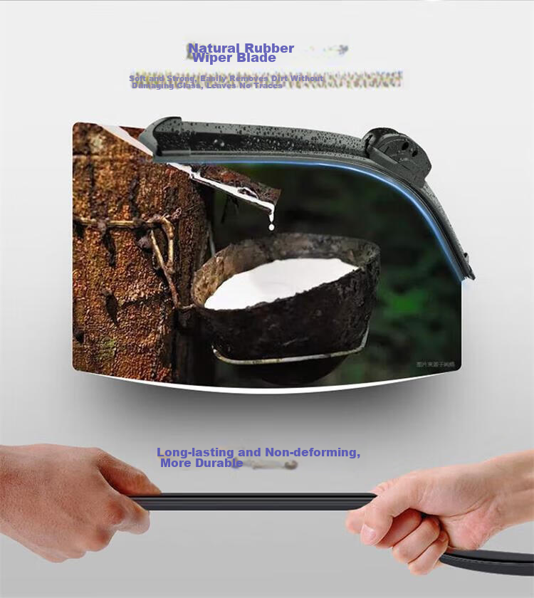 Aojiang, Jichuan Lulang Boneless Wiper Blade, Silent And Wear-Resistant Natural Rubber 4