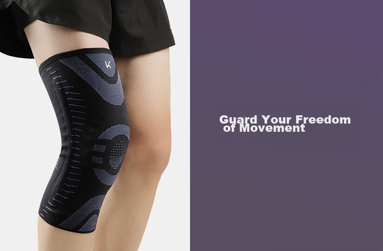 Keep Sports Knee Brace for Men, Running Jump Rope Anti-Slip Basketball Joint Meniscus Fixation Knee Protector, Xuanmo Black, Size S 14