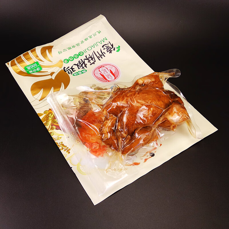 凤起正宗德州麻椒鸡整鸡500g 麻辣味扒鸡德州烧鸡香辣鸡麻椒鸡椒麻鸡