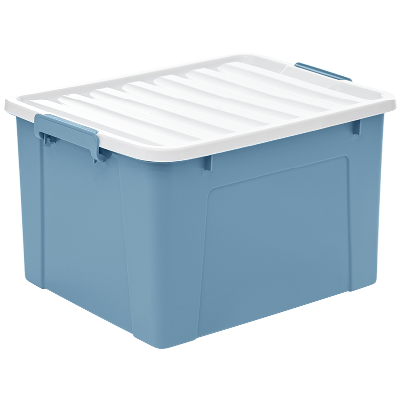 Xitianlong Plastic Clothing Storage Box, Thickened Large Size Snack Toy Storage Container, Car Organizer Box, 65L 1 Piece, No Wheels