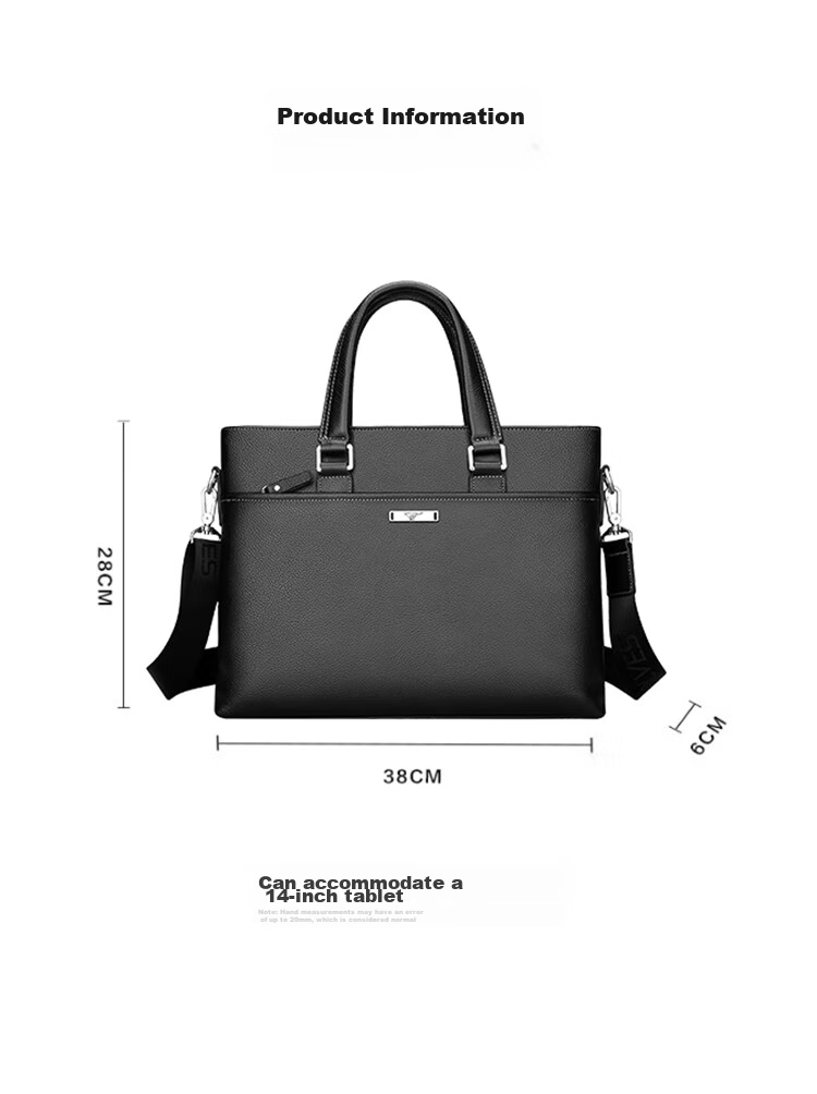 SEPTWOLVES Briefcase, Laptop Bag, Messenger Bag for Men, Notebook Business Travel Commuter Satchel, Father's Day Gift 10
