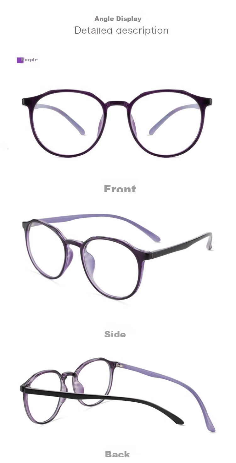 Nianqingtai Women's Fashionable Full-Frame TR90 Comfortable High-Definition Ultra-Light Imported Reading Glasses D686 + 4.00 Diopters for Presbyopia 12