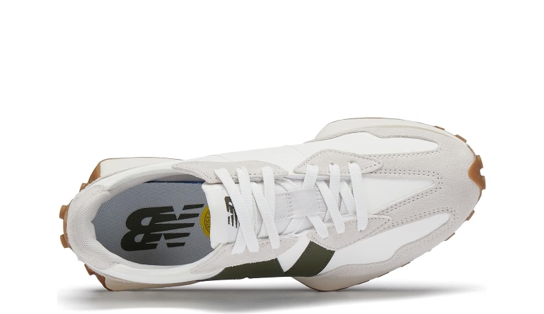 NEW BALANCE Casual Shoes for Men And Women, Couples' Summer Comfortable Sneakers, 327 Series MS327ASN, Size 36 12