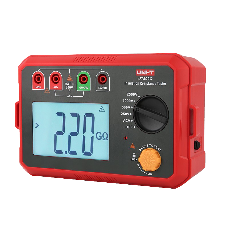 UNI-T UT502C Insulation Resistance Tester Digital Megohmmeter Electrician Tester UT502C