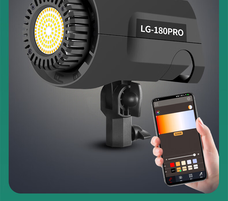 Photography Gadget LG-180PRO Remote Control Live Streaming Fill Light Soft Light Solar Lamp Continuous Lighting for Kids Photography Video Portrait Host Clothing Equipment Single Soft Light Ball 7