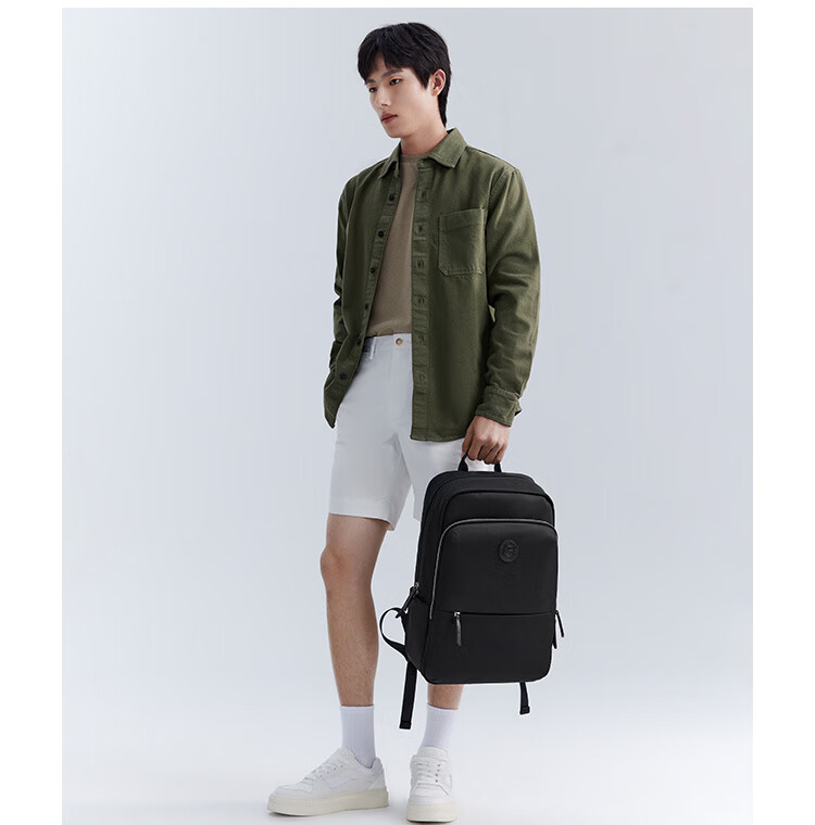 Goldlion Backpack, Outdoor Travel Bag for Men, Double Zipper Large Capacity Laptop Bag And Schoolbag, Birthday Gift 2