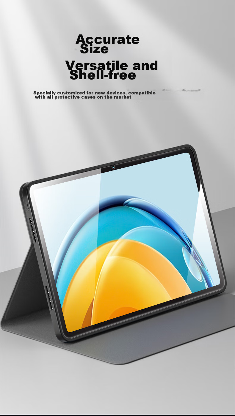 CangHua Tempered Glass Screen Protector for Huawei MatePad SE 10.4-Inch 2023 Model, Full Coverage Protective Film for Tablet, Shatterproof, Anti-Fingerprint, HD Clear Protective Film 13