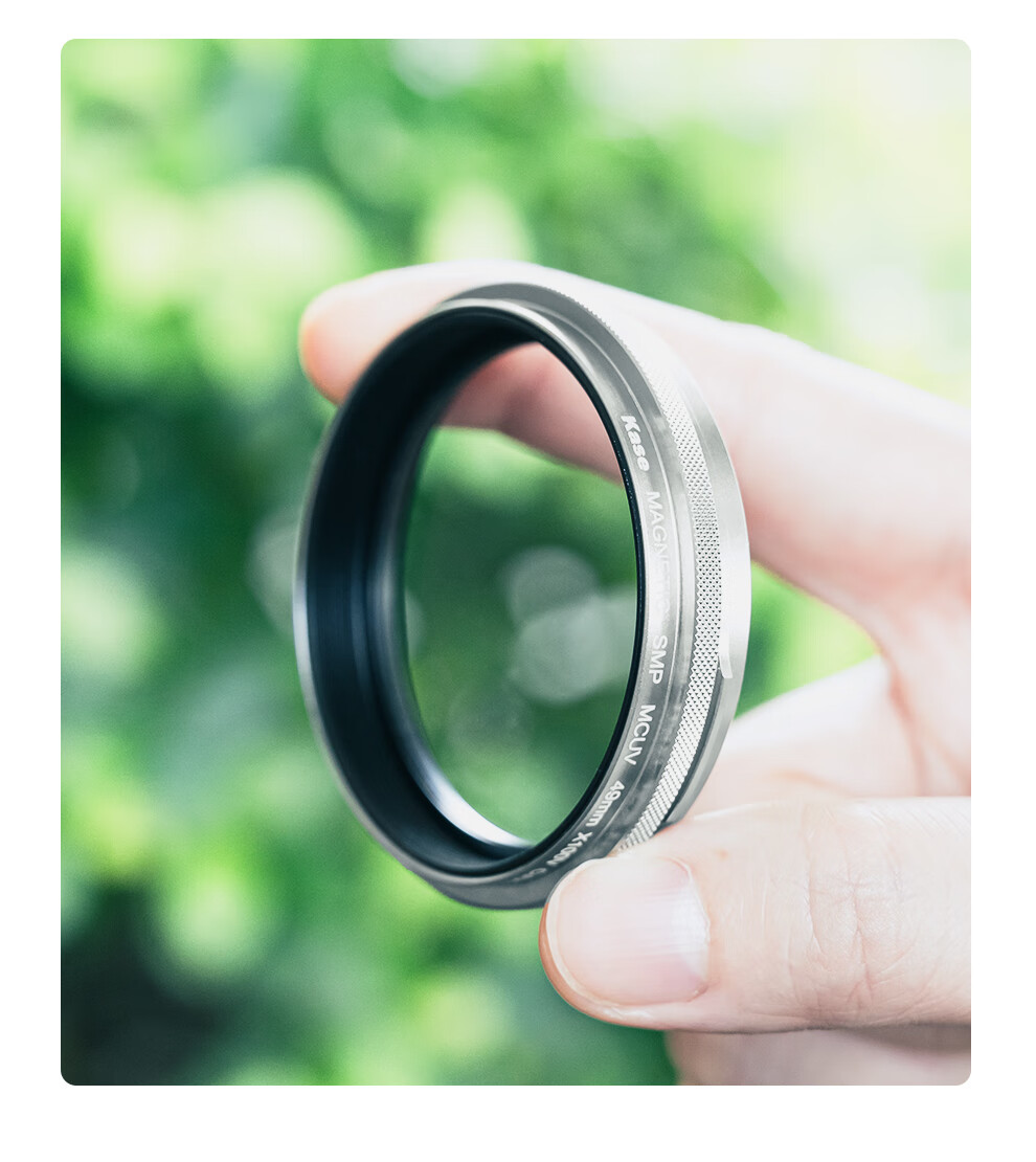 Kase Fuji X100v Filter, MCUV Lens, Multi-Layer Coated Protective Filter, for X100Vi X100V X100F X100T X1, Dust-Proof Protective Lens (Silver) 4