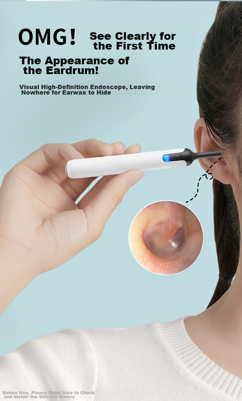 Bebird Visual Ear Pick, Ear Cleaning Stick, Hummingbird Ear Cleaner Tool, High-Definition Endoscope, Luminous Ear Spoon, X3+ 5