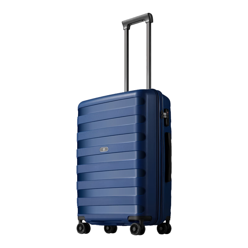 JD Original Aviator Luggage, Large Capacity Suitcase for Men And Women, 24-Inch Carry-On Travel Case, Student Password Lock Suitcase, Sea Blue