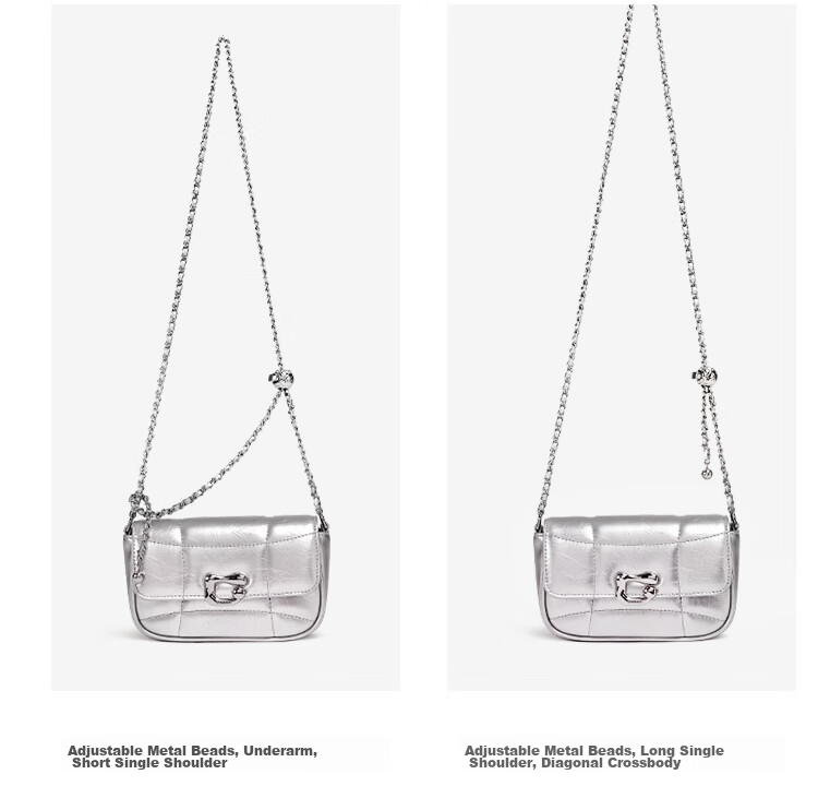Mood New Versatile Chain Crossbody Bag, Light Luxury Niche High-End Exquisite Commuter Underarm Bag, Birthday Gift for Wome 31