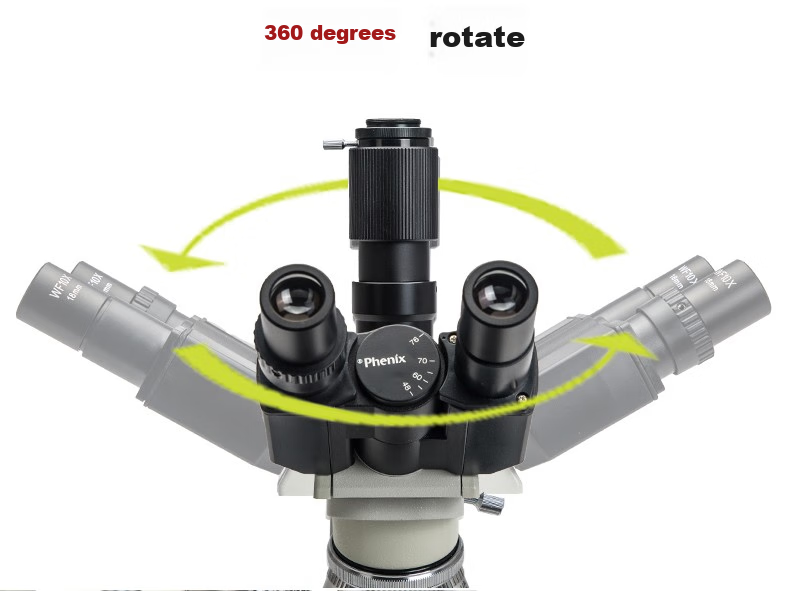 Phenix PH50-3A43L Three-Lens Biological Microscope, Professional Teaching And Experimental, High Magnification, High Definition, for Health Care And Livestock Breeding 9