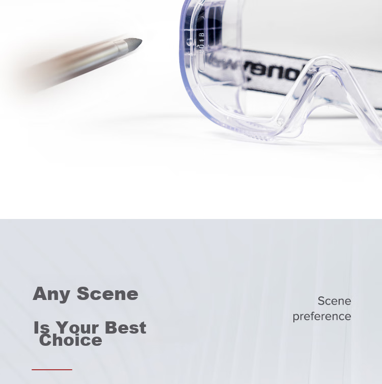 Honeywell Safety Goggles 200300 Windproof Glasses Industrial Dust-Proof Liquid Splash Pollen Catkin Protective Eyewear LG100A 8