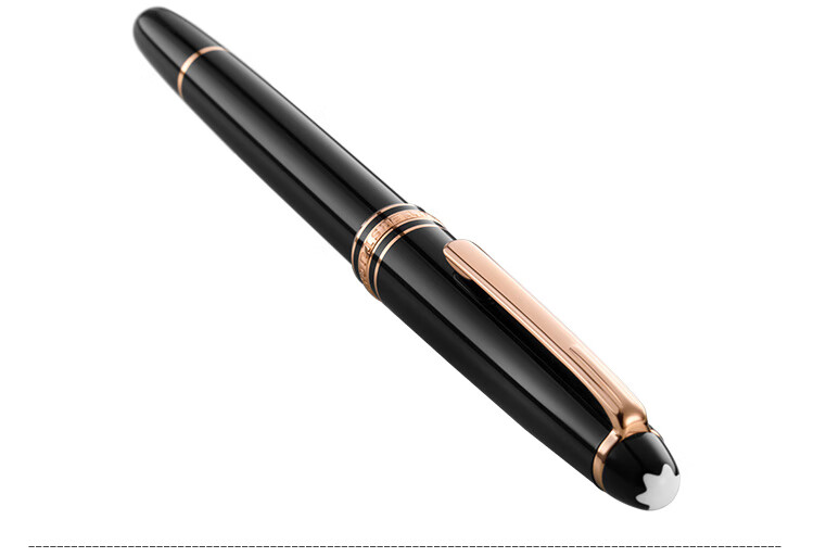 MONTBLANC Meisterstück 163 Rose Gold Plated Fountain Pen 112678/132487 Gift 5