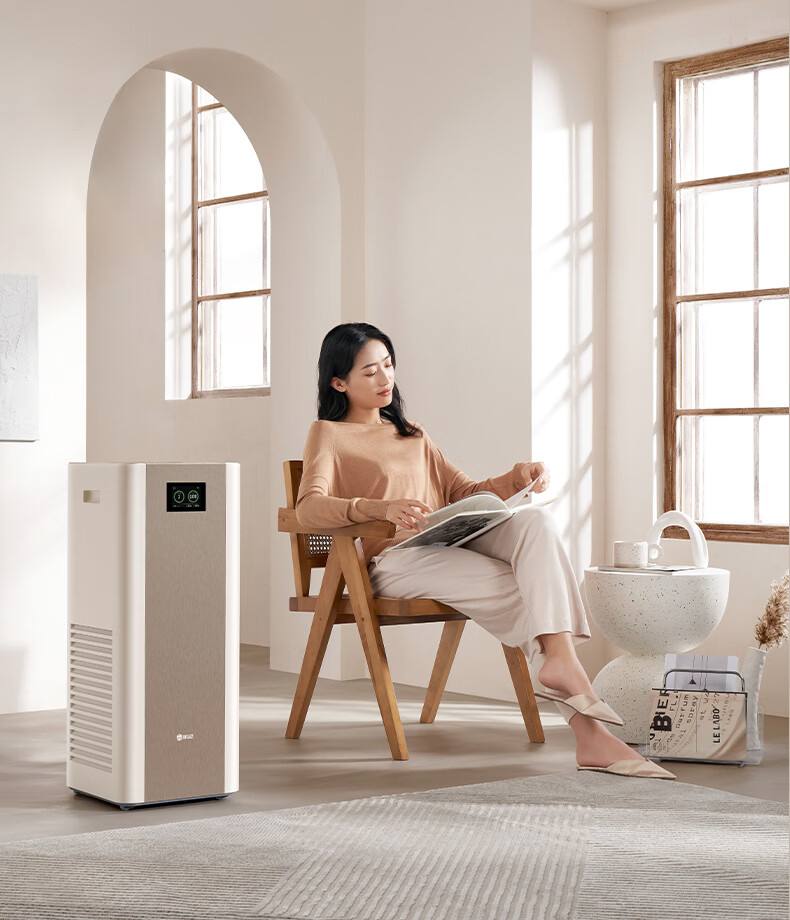352 Air Purifier Removes Formaldehyde, Disinfects, Eliminates Bacteria, And Reduces Smog And Odors Smart Digital Display Home Use X66C Original Filter [Accessory] 7