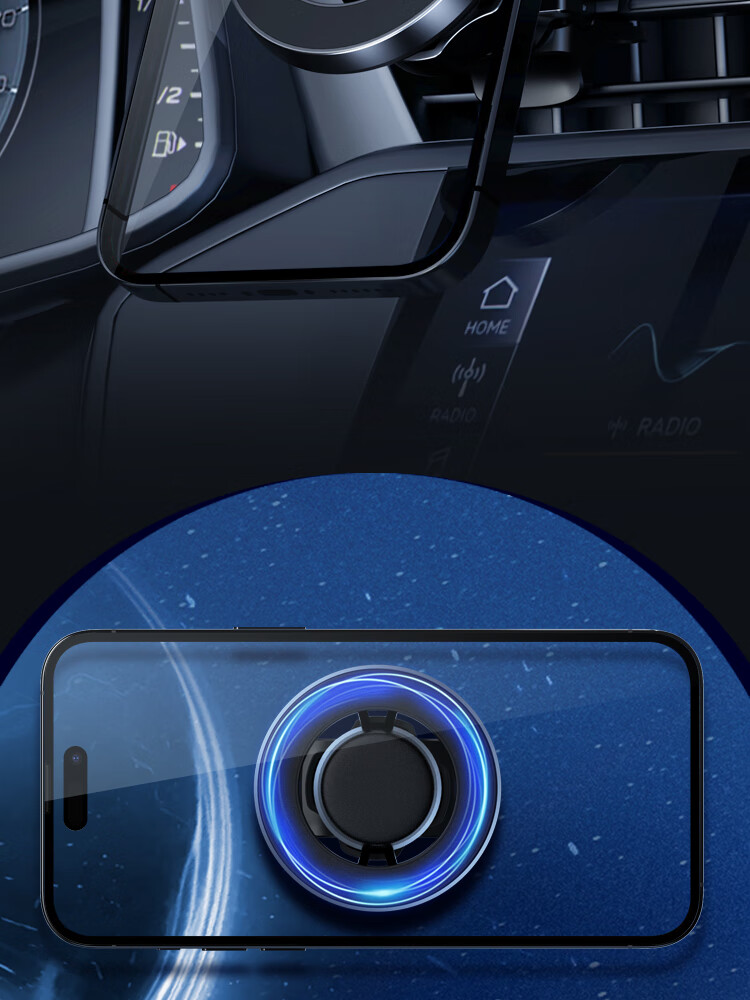 Best Coac Magnetic Car Phone Holder, Magsafe Compatible, for Apple IPhone 15, Wireless Mounting 1