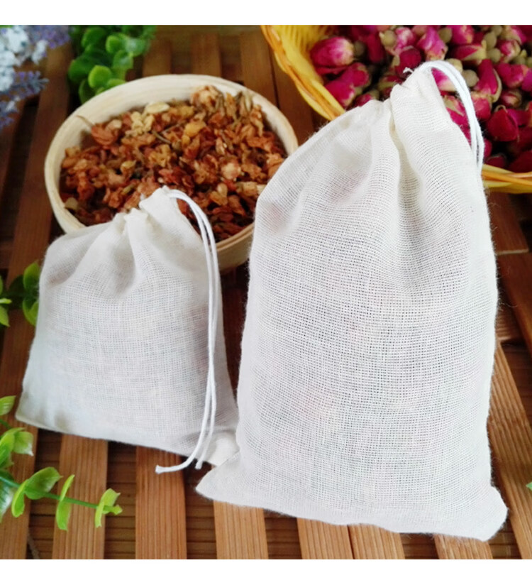 Quanshi Soup Strainer Bags 10*15cm 30 Pack for Stewing Fish, Meat, Filtering, Seasoning, And Decoctio 6