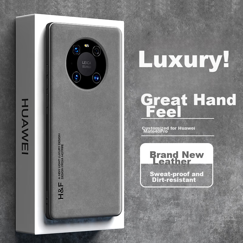 Чехол для Huawei Mate40 Pro HotFire, силиконовый, противоударный, с защитой камеры, серый