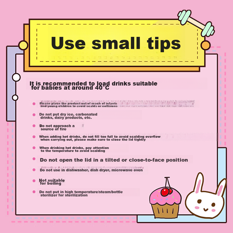 THERMOS Children's Straw Insulated Water Bottle, Ultra-Light 316L Stainless Steel Handle, for Students, Kindergarten, And Toddlers, School Use, TCKC 11
