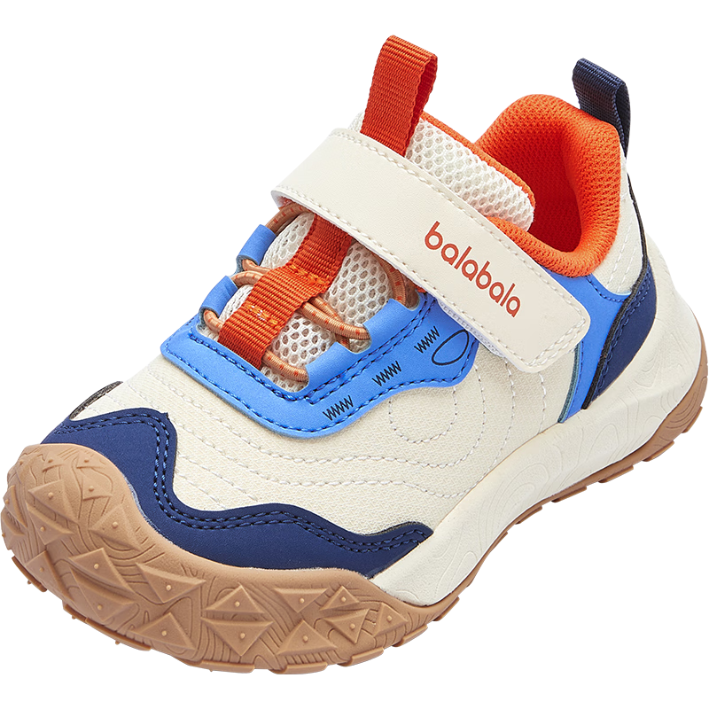 BALABALA Children's Shoes Toddler Walking Shoes Baby Boys Girls Spring And Autumn New Functional Shoes Non-Slip Outdoor Soft-Soled Footwear