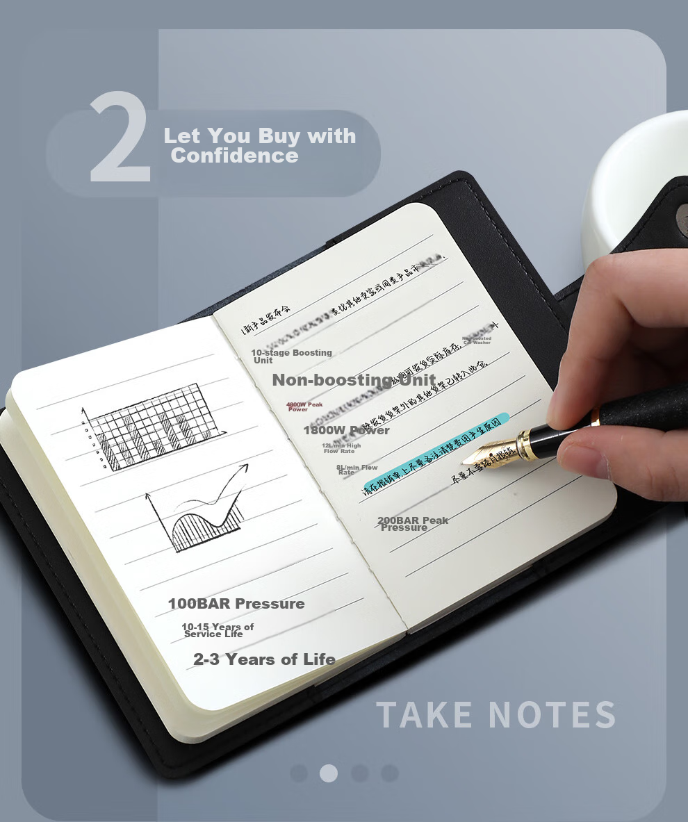 Jiaranheng A7 Genuine Leather Pocket Notebook, Portable, Carry-On, Mini Journal, Small Notebook, Planner, Diary, Customizable 9