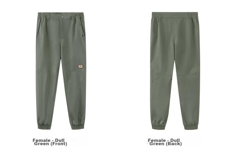 CAMEL Men's Sports Casual Pants, Water-Repellent Woven Jogger Sweatpants, J13CAVLR060, Phantom Black, XL 41