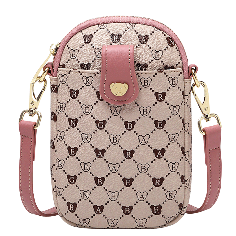 Xiaoxiongyilian Women's Phone Bag, Fashionable Versatile Crossbody Bag, 6.5-Inch Phone Shoulder Bag, Trendy Valentine's Day And New Year Gift