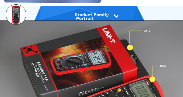 UNI-T UT136C+, Auto-Ranging Digital Multimeter, Universal Meter, Electrician's Meter for Home Use, High Precision, Backlit with Temperature Measurement Functio 14