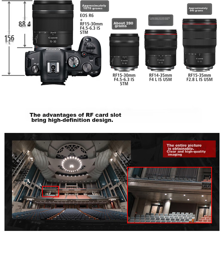 Canon RF24-105mm F4-7.1 IS STM Standard Zoom Lens for Mirrorless Cameras 7