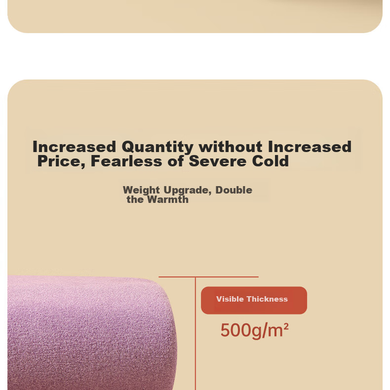 Bejirog Women's Thermal Underwear Set with Fleece Lining, Thickened Base Layer for Cold Weather, Suitable for -40°C in Northeast China, Cold-Resistant Autumn Top And Bottom 21