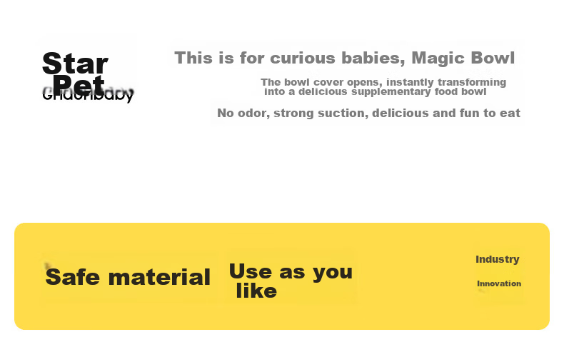 Huangchong Baby Food Bowl with Suction Base, Anti-Drop And Anti-Scalding Training Bowl for Infants And Children, Silicone Tableware for Learning to Eat 4