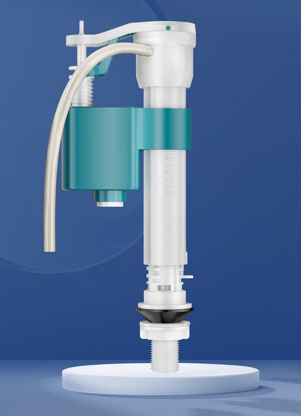 CVBAB Toilet Inlet Valve, Toilet Accessories, Universal Water Inlet Valve for Toilet Tank, Water Supply Valve for Flush Toilet CV-J01 4
