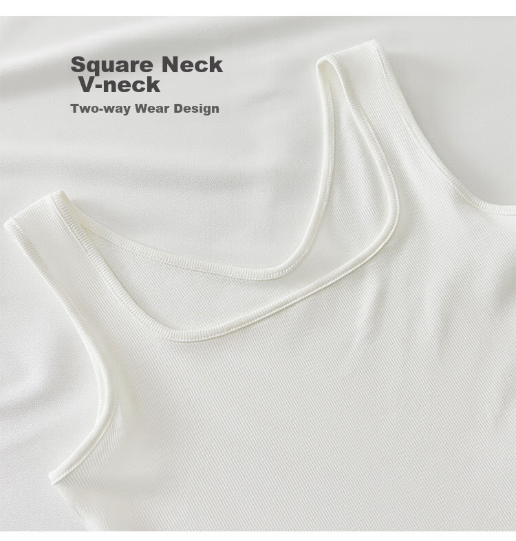 XUEXIMAN Women's Camisole Tank Top, Autumn And Winter Sexy Inner Wear, Solid Color Thin Base Layer, Beautiful Back Design, Inner Wear And Outer Wear Top, XL 20