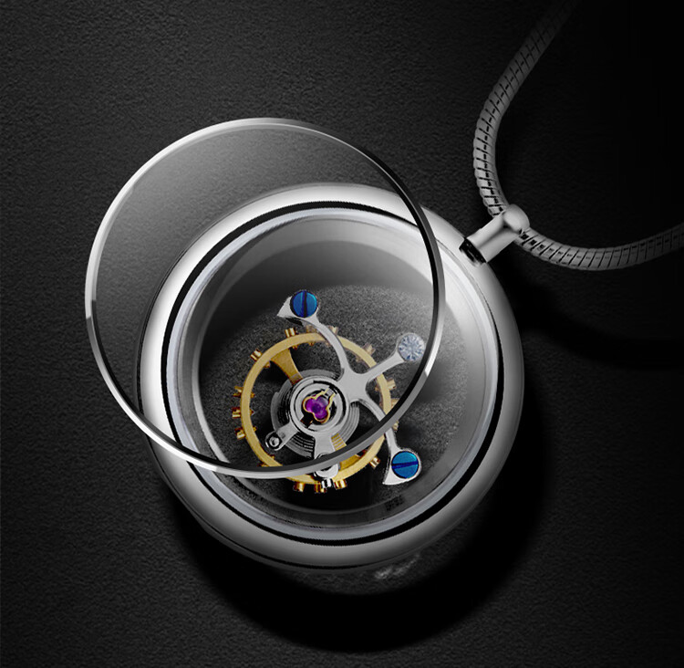 SEAGULL Spinning Top Pendant, Machine Heart Necklace, Machine Heart Pendant, Gift Necklace for Boyfriend Or Girlfriend HG-FL 7