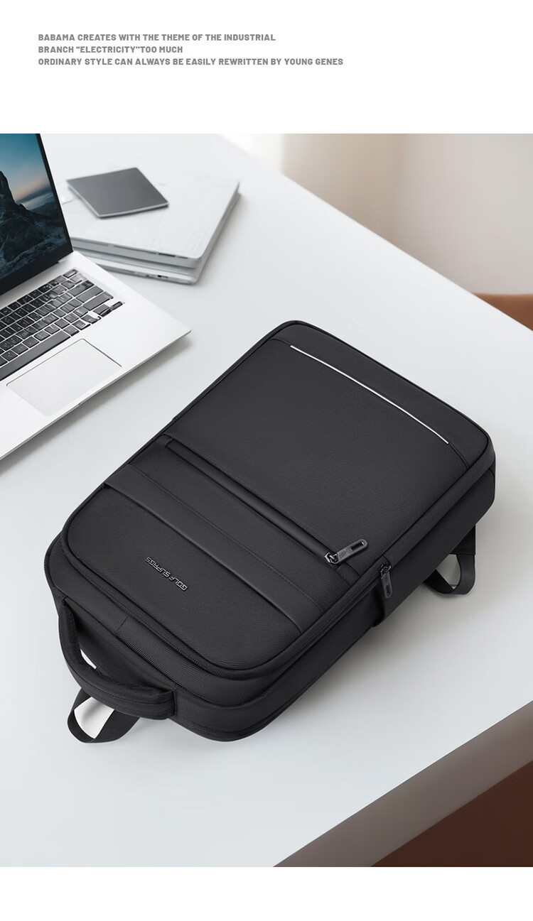 GOLF Backpack for Men, Business Laptop Bag with Multiple Compartments, 15.6/16 Inch Laptop Sleeve, USB Port, Travel Backpack 7